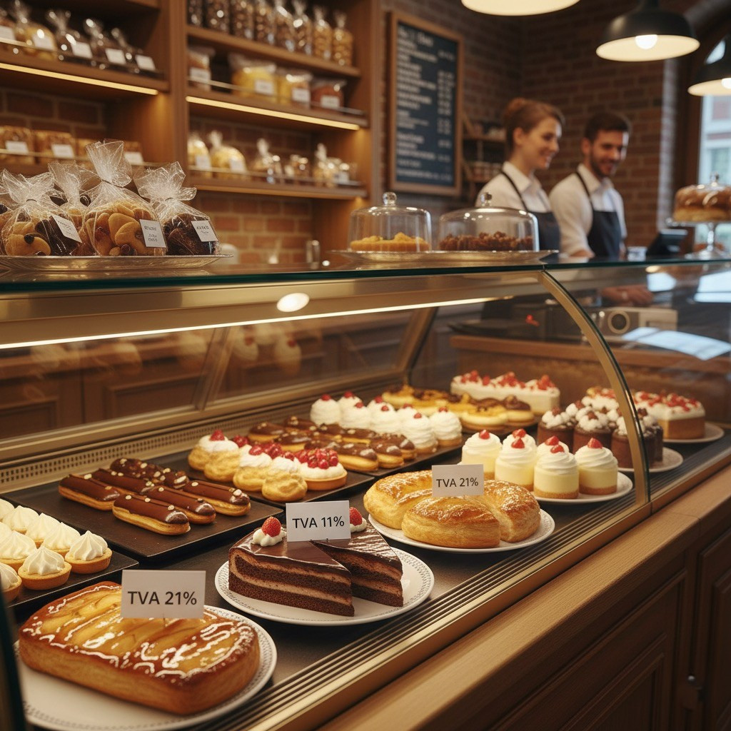 Contează unde mănânci desertul? Da — și TVA-ul îți arată de ce. Știai că locația consumului schimbă TVA-ul la deserturi? Ce spune Codul Fiscal și de ce contează.